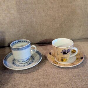 2 cup and saucer